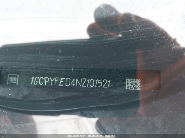 1GCPYFED4NZ101521 Chevrolet Silverado 1500 Ltd 4wd  Short Bed Lt Trail Boss