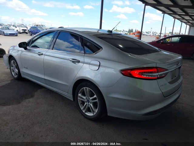 Ford Fusion Hybrid S 2018 3FA6P0UU6JR191997 Image 3