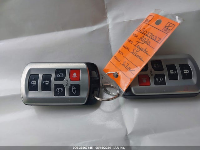 Toyota SIENNA XLE 2020 5TDYZ3DC8LS037037 Image 11