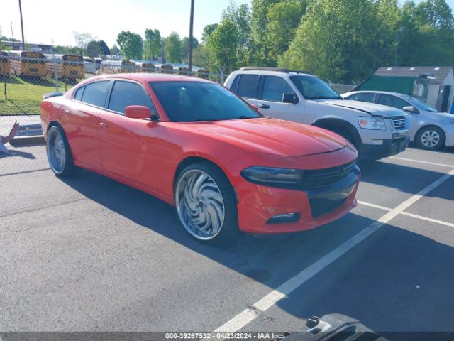 39267532 :رقم المزاد ، 2C3CDXFG8GH348198 vin ، 2016 Dodge Charger Se مزاد بيع