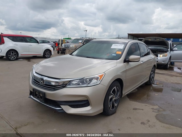 Honda ACCORD LX 2017 1HGCR2F39HA227758 Image 2