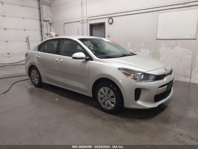 2018 Kia Rio S მანქანა იყიდება აუქციონზე, vin: 3KPA24AB9JE086228, აუქციონის ნომერი: 39268369