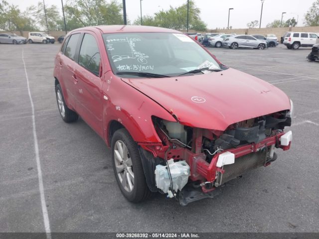 2014 Mitsubishi Outlander Sport Es მანქანა იყიდება აუქციონზე, vin: 4A4AP3AU7EE026150, აუქციონის ნომერი: 39268392