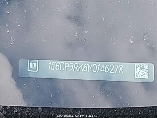 1G6DP5RK6M0146278 Cadillac Ct5 Sport