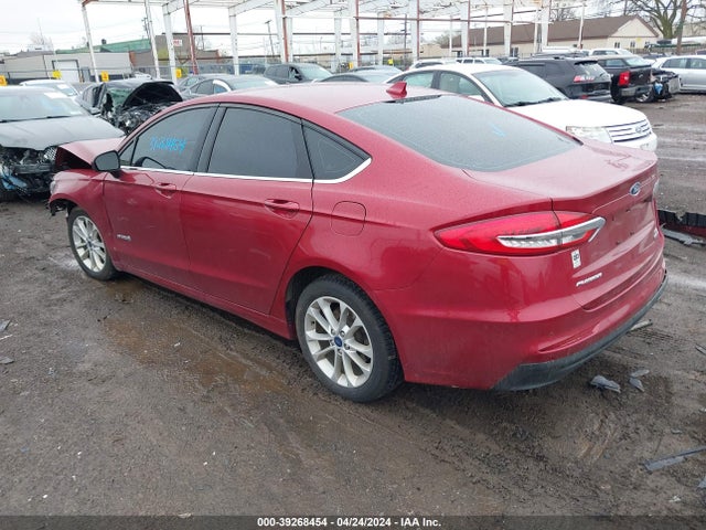 Ford Fusion Hybrid Se 2019 3FA6P0LU3KR214722 Image 3