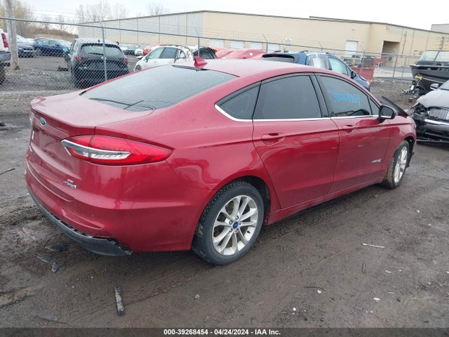 Ford Fusion Hybrid Se 2019 3FA6P0LU3KR214722 Image 4