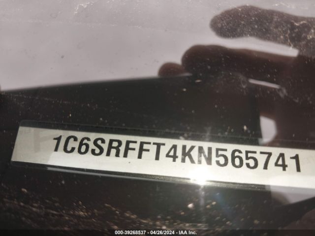 1C6SRFFT4KN565741 RAM 1500 Big Horn/lone Star