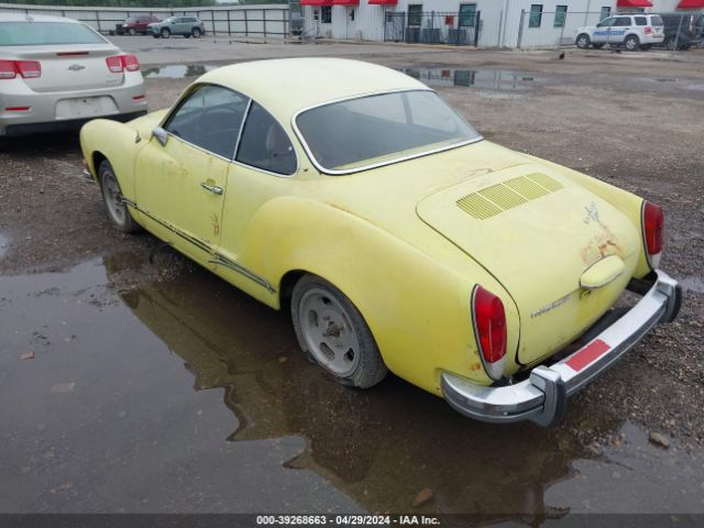 1973 VOLKSWAGEN KARMANN GHIA 1432400589        Photo 2