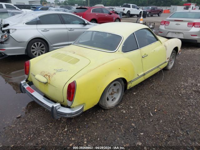 1973 VOLKSWAGEN KARMANN GHIA 1432400589        Photo 3