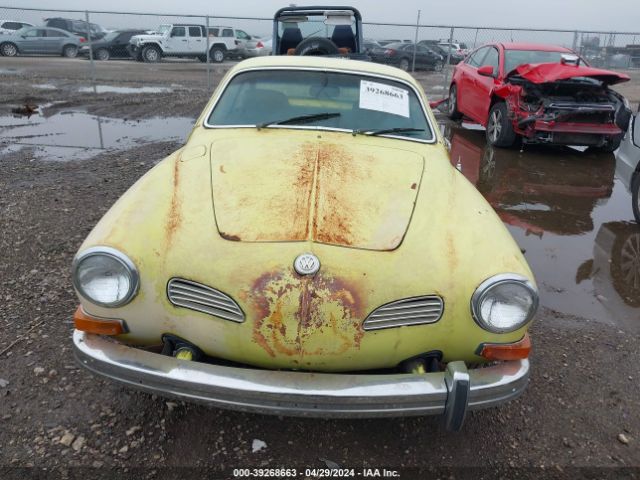 1973 VOLKSWAGEN KARMANN GHIA 1432400589        Photo 5
