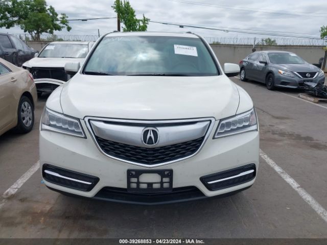 5FRYD4H62EB044922 Acura Mdx Technology Pkg W/entertainment Pkg