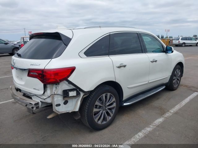 5FRYD4H62EB044922 Acura Mdx Technology Pkg W/entertainment Pkg