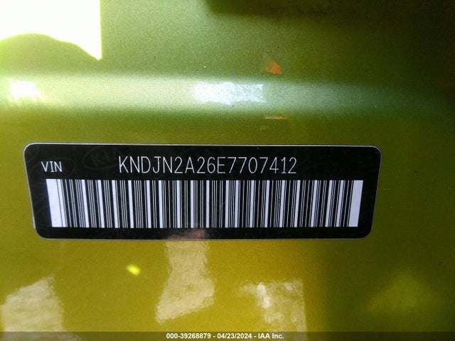 KIA Soul 2014 KNDJN2A26E7707412 Image 9