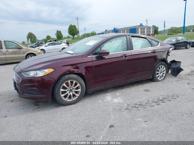 Ford FUSION S 2017 3FA6P0G77HR202800 Image 2