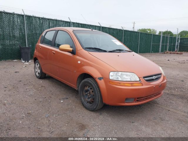Auction sale of the 2007 Chevrolet Aveo 5 Ls, vin: KL1TD666X7B753430, lot number: 39269234