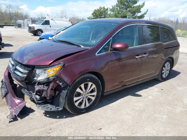 Honda Odyssey Ex-l 2014 5FNRL5H66EB083396 Image 2