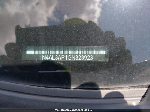 Nissan Altima 2.5 Sr 2016 1N4AL3AP1GN323923 Image 9