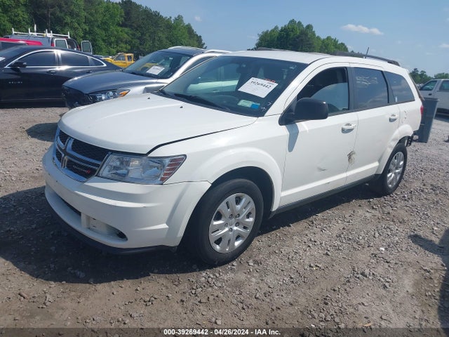 Dodge JOURNEY SE 2017 3C4PDCAB5HT558722 Image 2