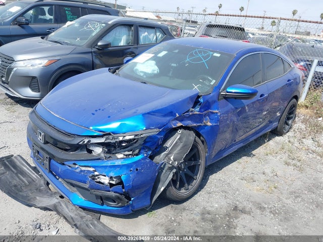 Honda Civic Sport 2021 19XFC2F8XME201640 Image 2
