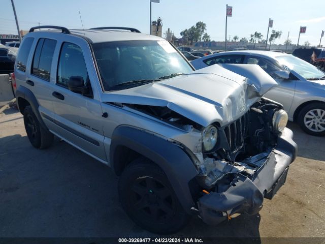 Auction sale of the 2002 Jeep Liberty Sport, vin: 1J4GK48KX2W267565, lot number: 39269477