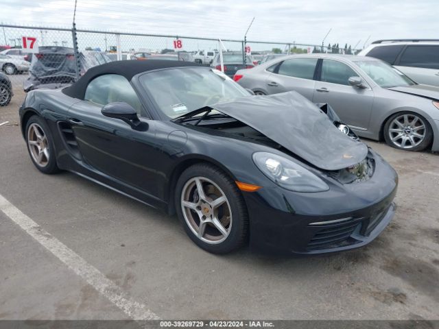 39269729 :رقم المزاد ، WP0CA2A81HS221231 vin ، 2017 Porsche 718 Boxster مزاد بيع