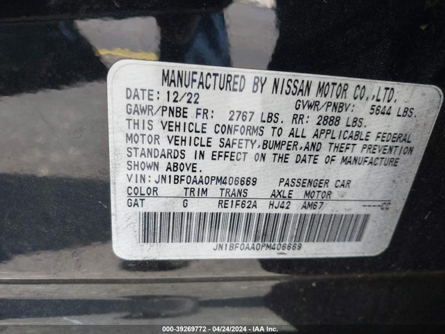 Nissan Ariya Venture+ 2023 JN1BF0AA0PM406669 Image 9