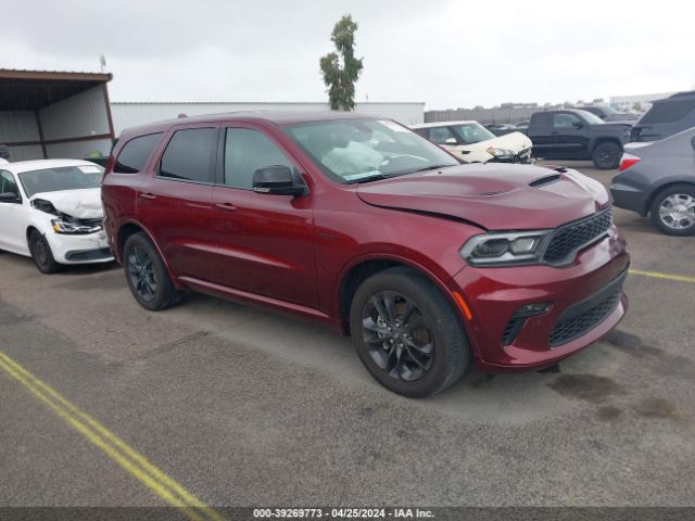 Продаж на аукціоні авто 2022 Dodge Durango R/t Awd, vin: 1C4SDJCT6NC222170, номер лоту: 39269773