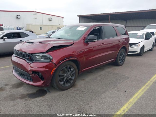1C4SDJCT6NC222170 Dodge Durango R/t Awd