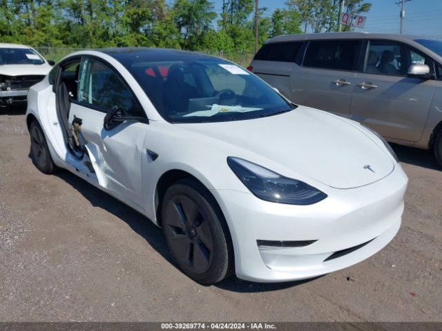 Продажа на аукционе авто 2023 Tesla Model 3 Rear-wheel Drive, vin: 5YJ3E1EA7PF651143, номер лота: 39269774