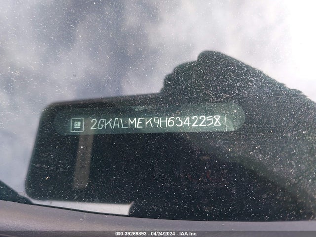 GMC Terrain Sle-1 2017 2GKALMEK9H6342258 Image 9