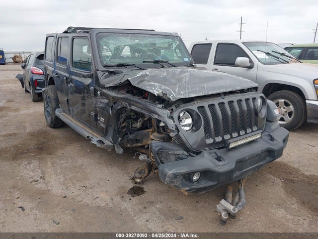 1C4HJXDNXJW283519 Jeep Wrangler Unlimited Sport 4x4