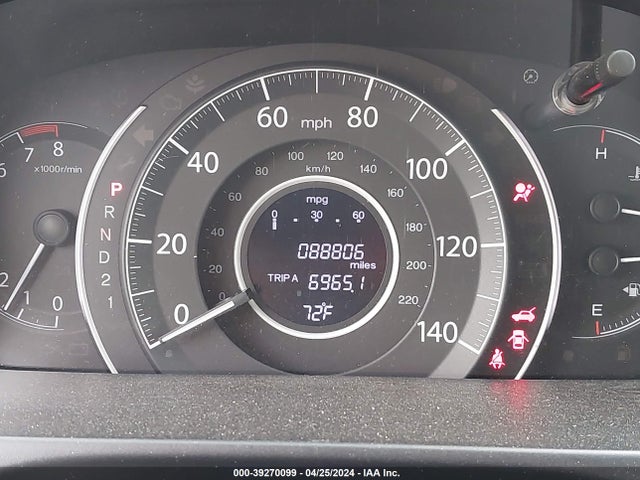 Honda Cr-v Ex-l 2014 2HKRM3H74EH558118 Image 7