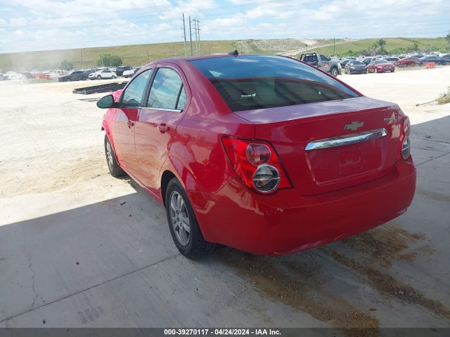 Chevrolet Sonic Lt Auto 2014 1G1JC5SH3E4106575 Image 3