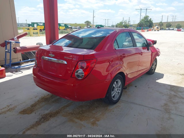Chevrolet Sonic Lt Auto 2014 1G1JC5SH3E4106575 Image 4
