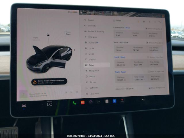 5YJ3E1EA3JF039917 Tesla Model 3 Long Range/mid Range