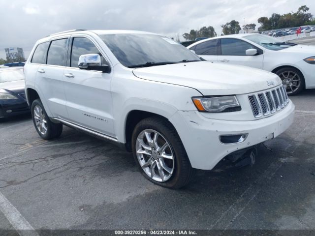 Auction sale of the 2014 Jeep Grand Cherokee Summit, vin: 1C4RJFJG4EC219701, lot number: 39270256