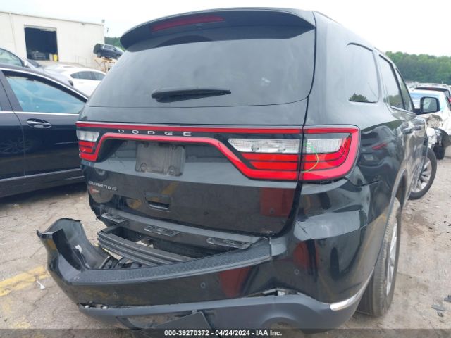 1C4RDHAG3NC102968 Dodge Durango Sxt Rwd