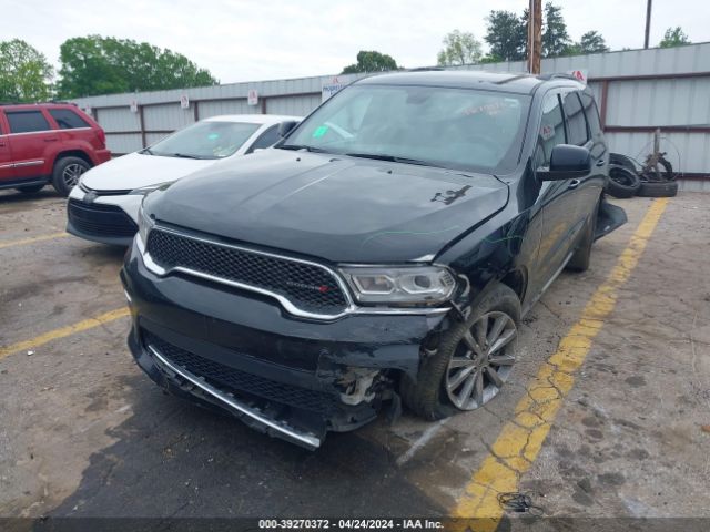 1C4RDHAG3NC102968 Dodge Durango Sxt Rwd
