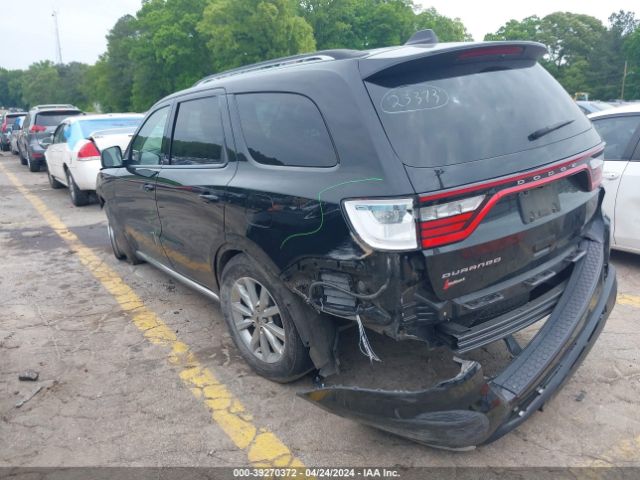 1C4RDHAG3NC102968 Dodge Durango Sxt Rwd