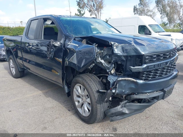 Chevrolet Silverado 1500 2wd Double Cab Standard Bed Custom 2021 1GCRWBEK1MZ333479 главное изображение