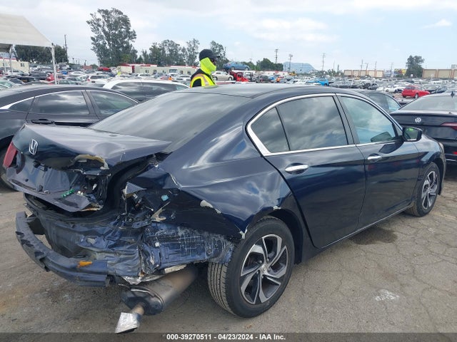 Honda ACCORD LX 2016 1HGCR2F39GA039658 Image 4