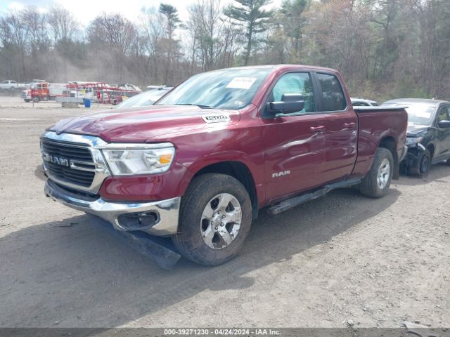 1C6RRFBGXMN834285 RAM 1500 Big Horn Quad Cab 4x4 6'4 Box