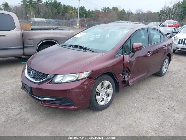 Honda Civic Lx 2015 19XFB2F51FE275881 Image 2