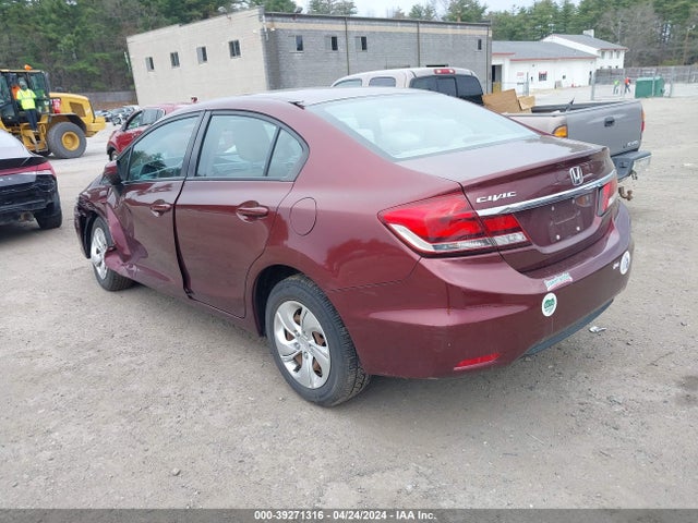Honda Civic Lx 2015 19XFB2F51FE275881 Image 3