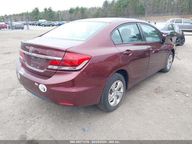 Honda Civic Lx 2015 19XFB2F51FE275881 Image 4