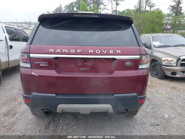 SALWR2VF8GA634047 Land Rover Range Rover Sport 3.0l V6 Supercharged Hse