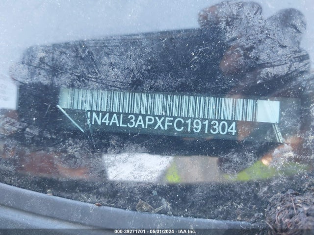 Nissan Altima 2.5 Sv 2015 1N4AL3APXFC191304 Image 9