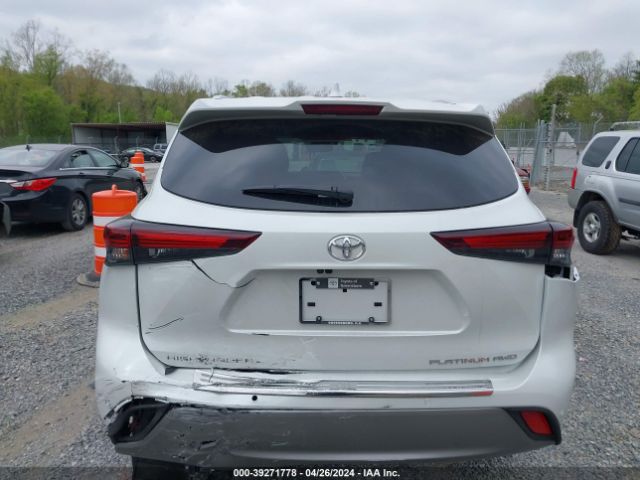 5TDKDRBH5RS544573 Toyota Highlander Platinum