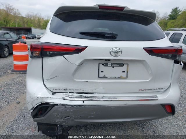 5TDKDRBH5RS544573 Toyota Highlander Platinum