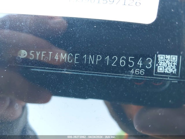 Toyota Corolla Xse 2022 5YFT4MCE1NP126543 Image 9
